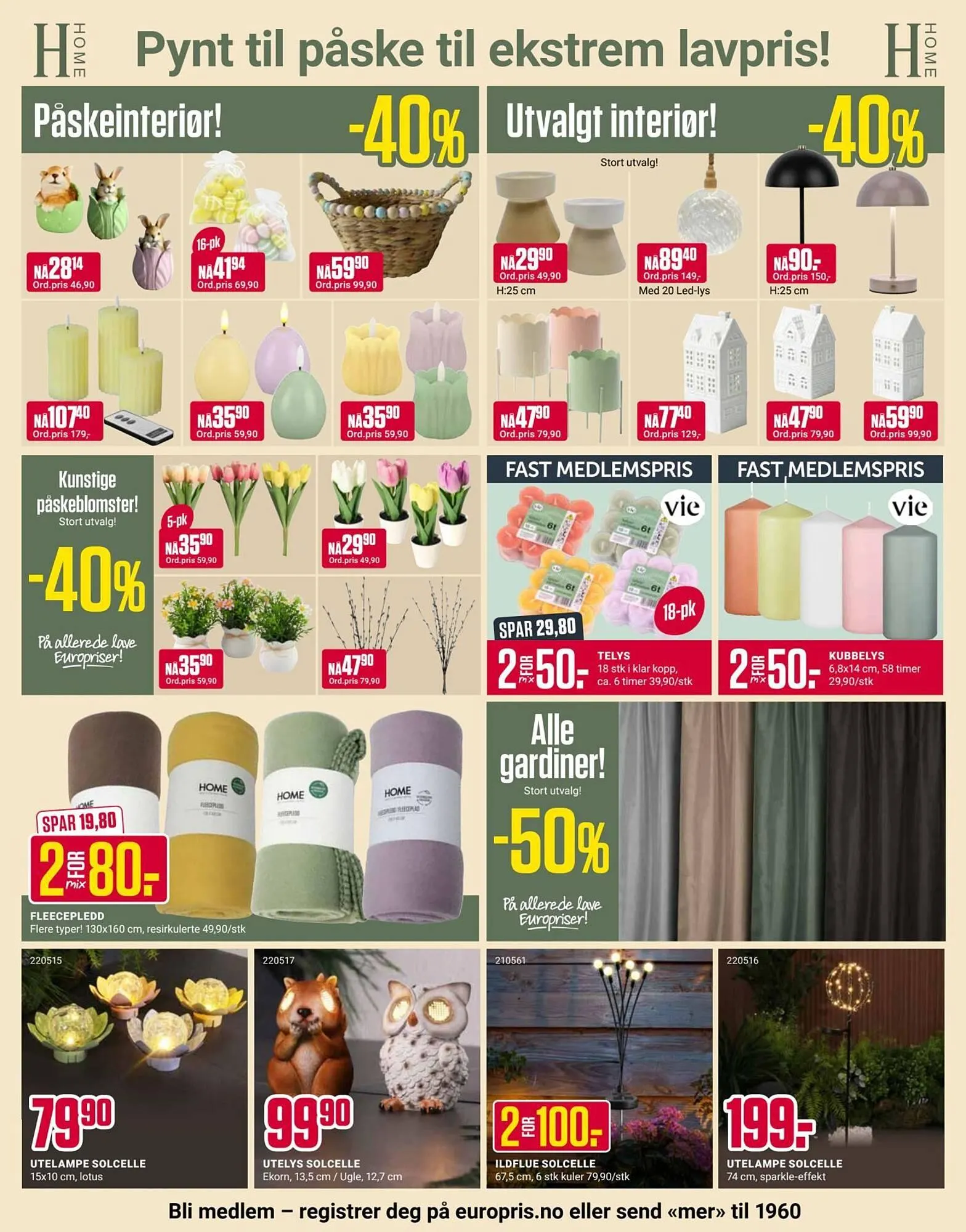 Europris kundeavis fra 30. mars til 5. april 2026 - kundeavisside 6