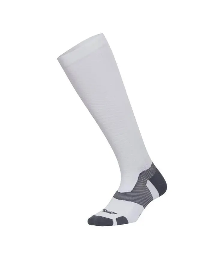 2XU Vectr L.Cushfulllengthsocks-U White/Grey