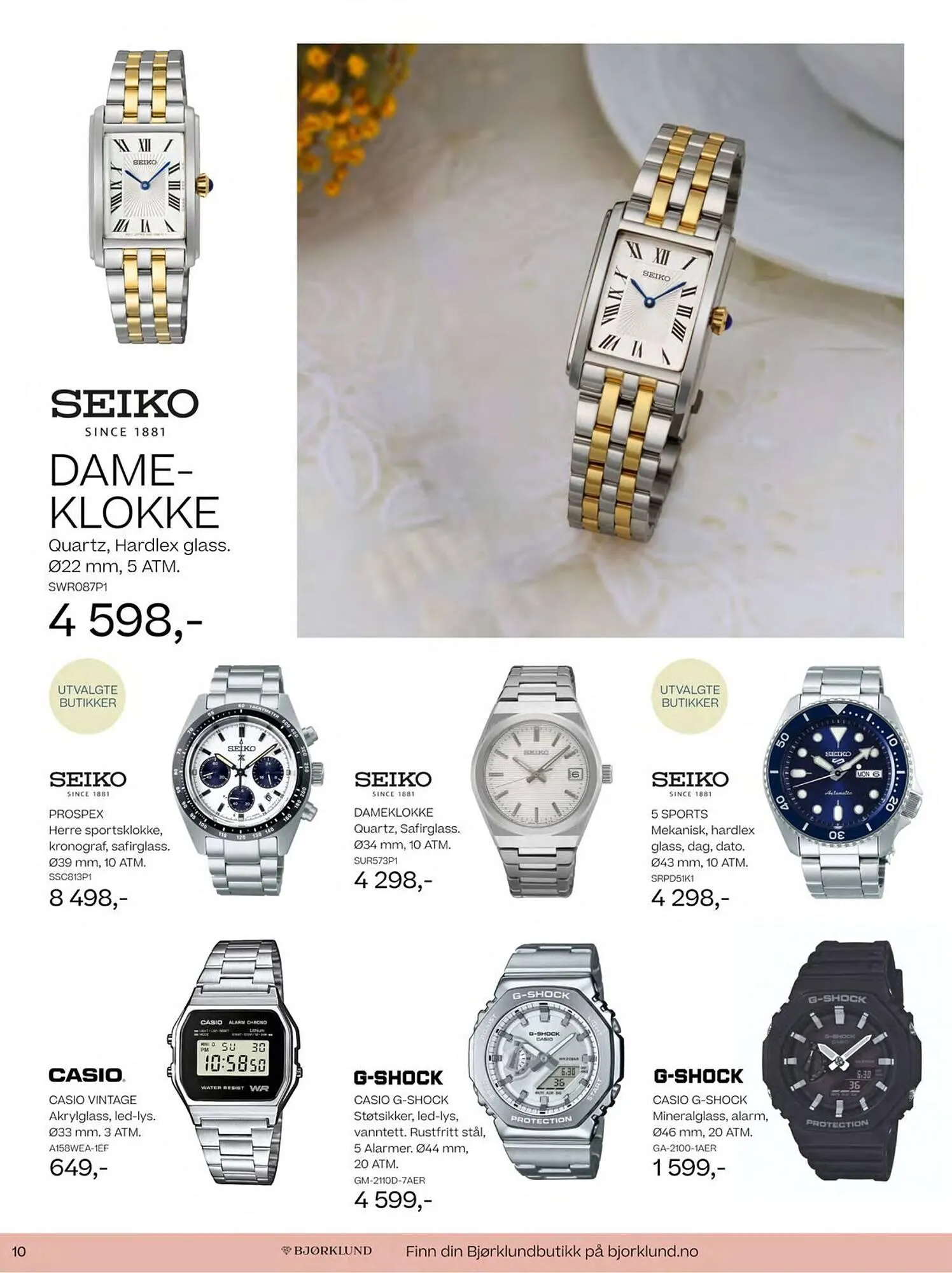 Bjørklund kundeavis fra 10. mars til 6. april 2026 - kundeavisside 10