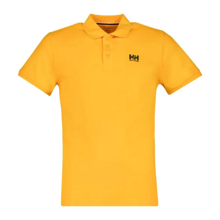 Hankoe Polo, t-skjorte herre, Gul