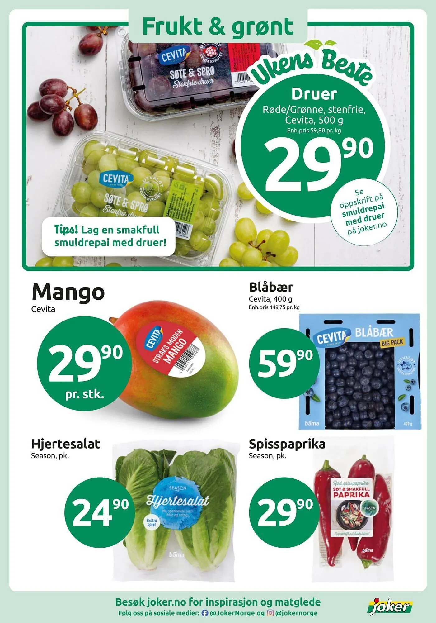 Joker kundeavis fra 21. april til 26. april 2026 - kundeavisside 4