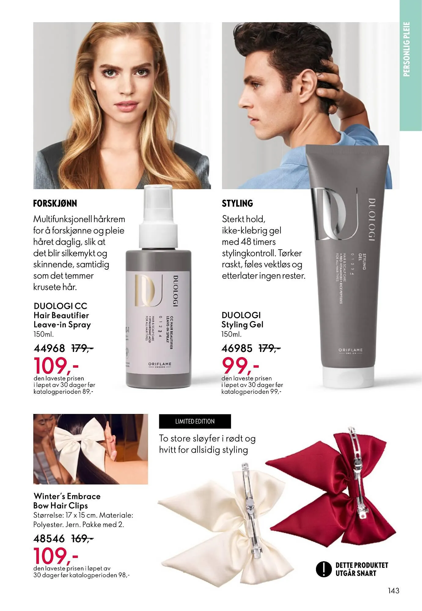 Oriflame katalog fra 28. januar til 17. februar 2026 - kundeavisside 143