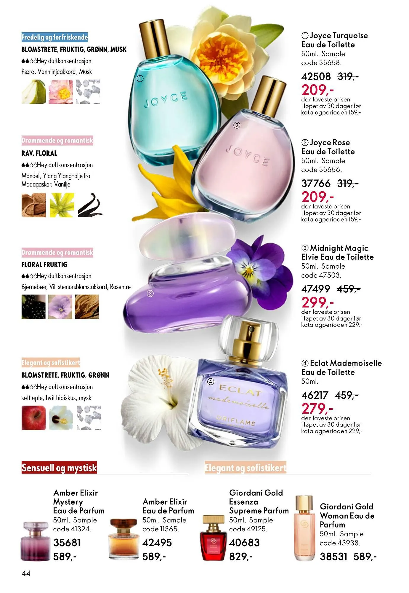 Oriflame katalog fra 11. mars til 31. mars 2026 - kundeavisside 44