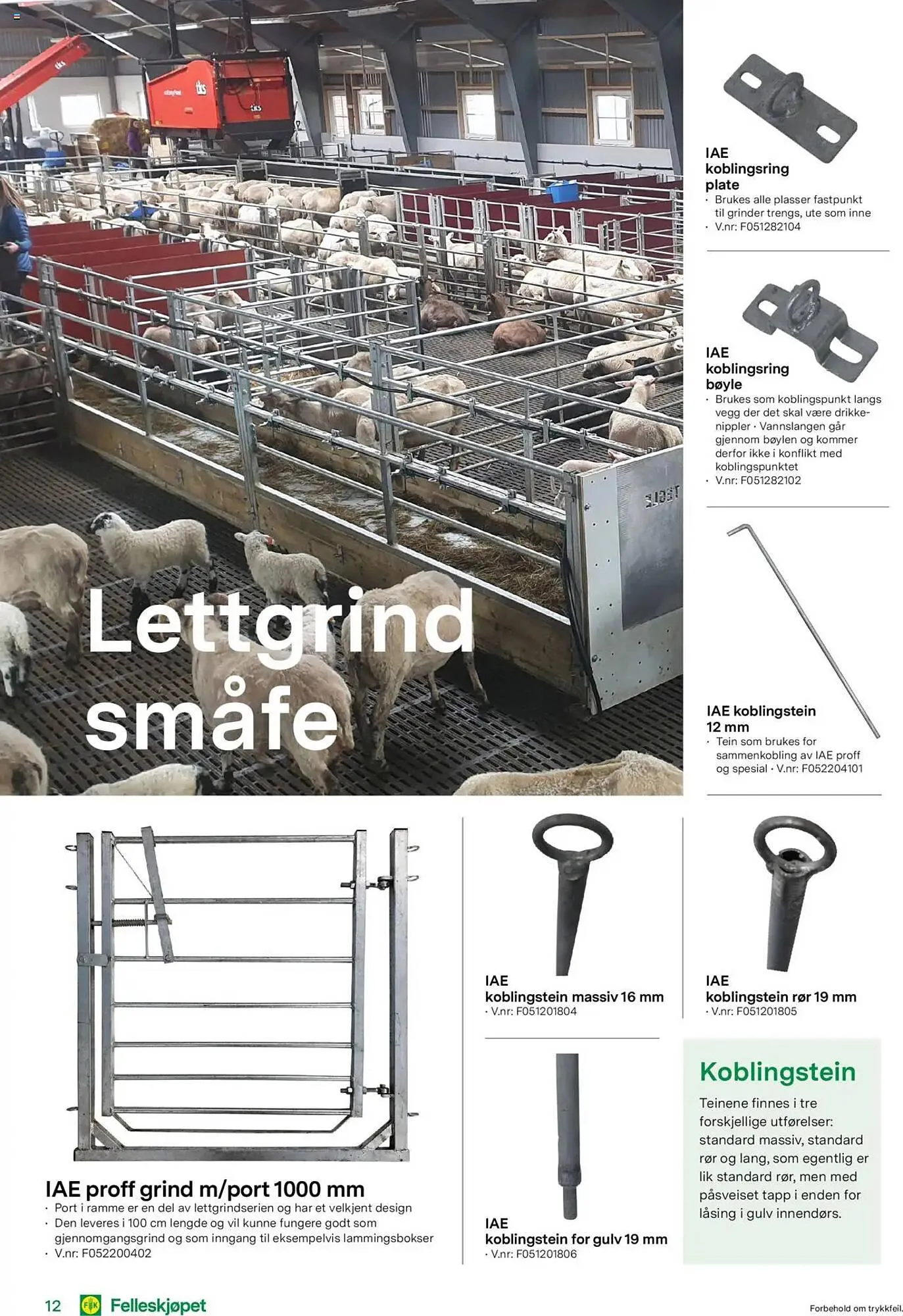 Felleskjøpet Kundeavis fra 13. januar til 31. desember 2025 - kundeavisside 12