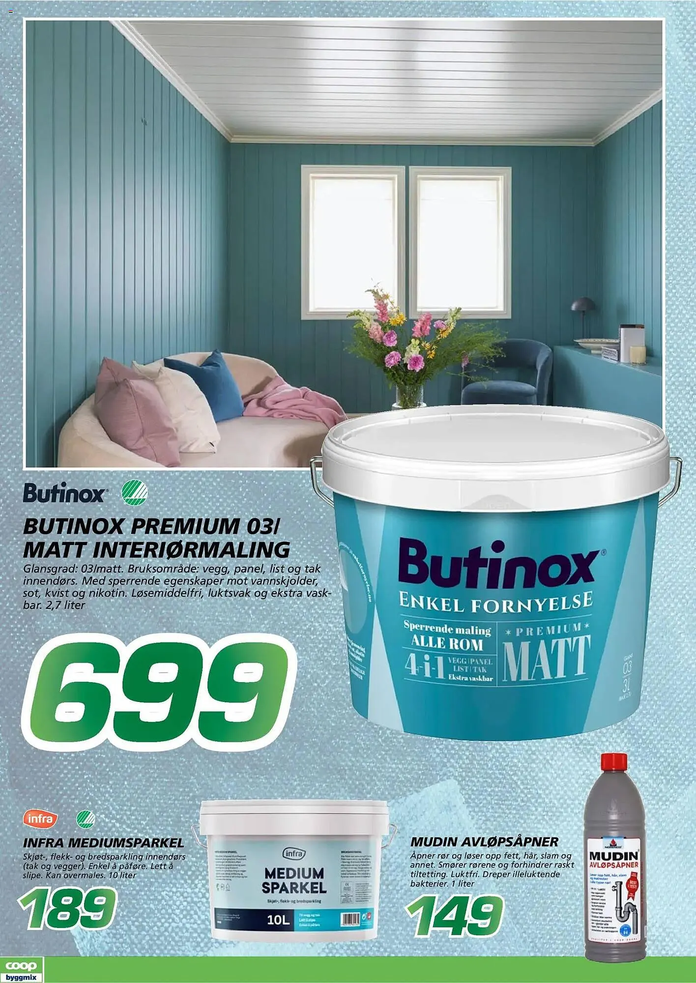 Coop Byggmix kundeavis fra 27. oktober til 9. november 2025 - kundeavisside 2