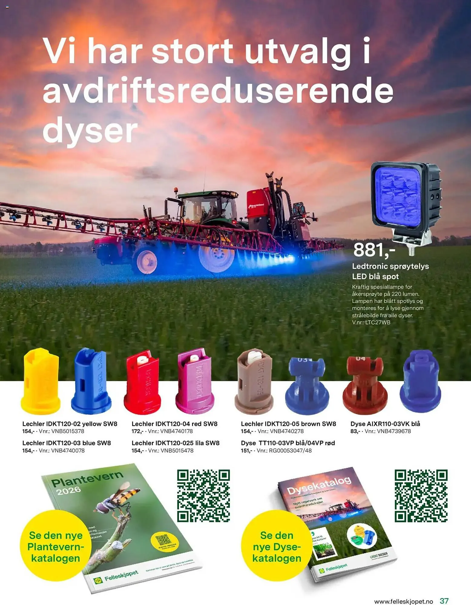 Felleskjøpet kundeavis fra 18. mars til 31. desember 2026 - kundeavisside 37