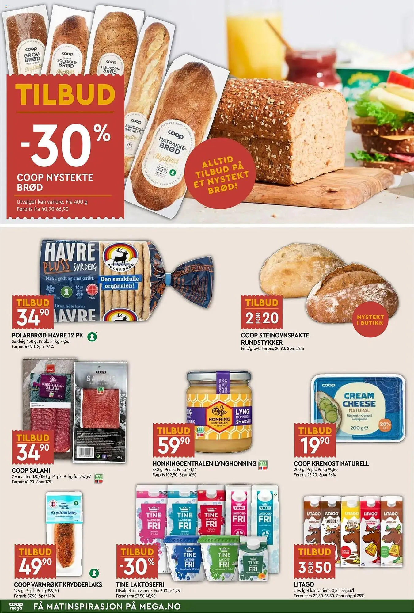 Coop Mega kundeavis fra 2. januar til 3. januar 2026 - kundeavisside 4