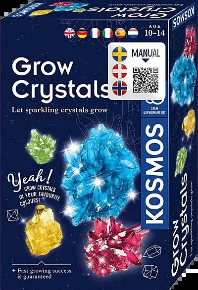 Vitenskapssett krystalldyrking