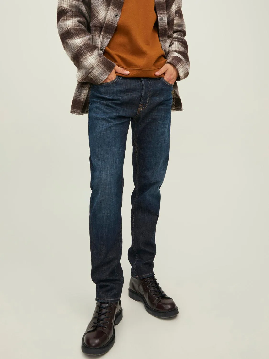 JJIMIKE JJWOOD JOS 581 NOOS Wide fit jeans