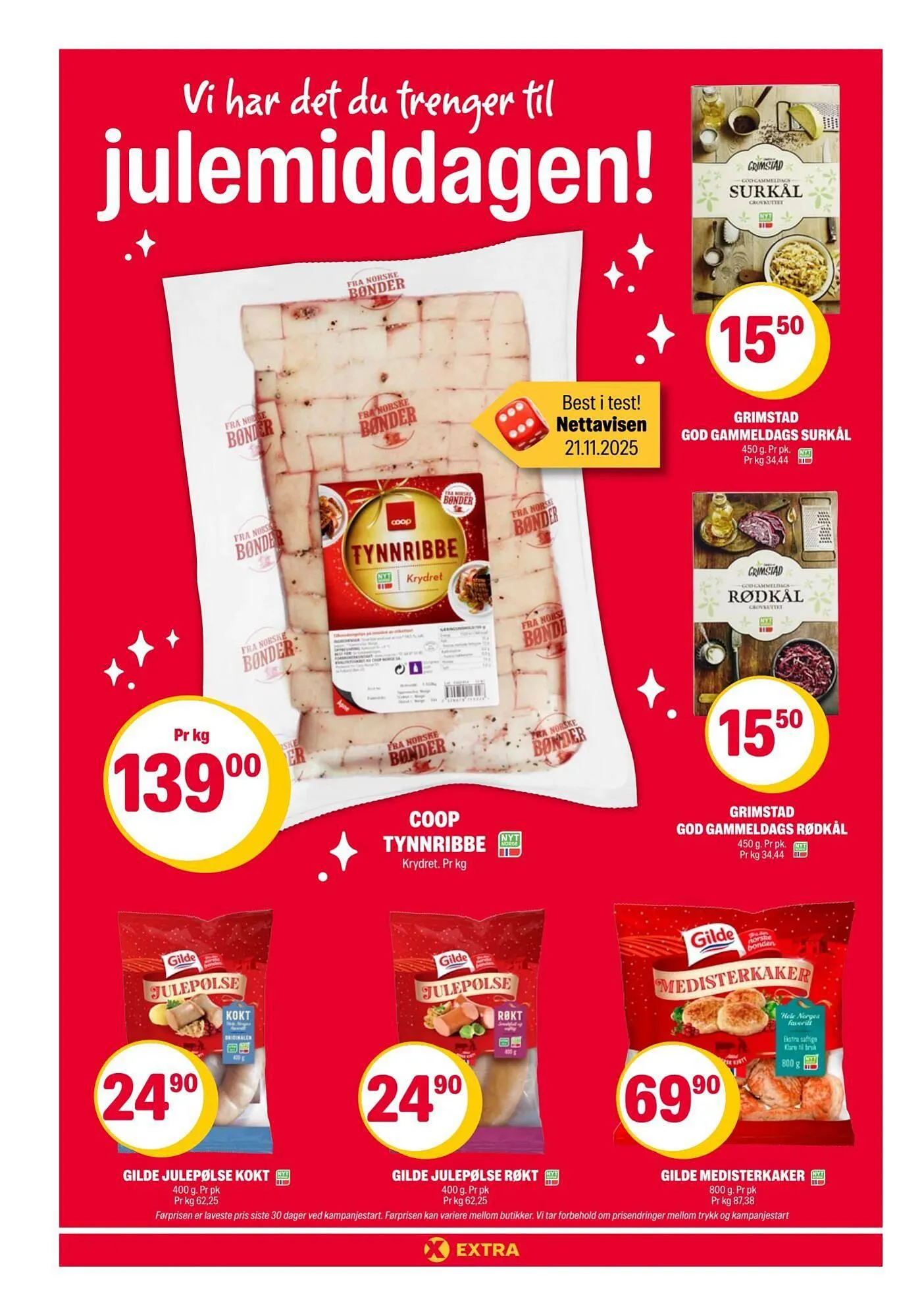 Coop Extra kundeavis fra 15. desember til 22. desember 2025 - kundeavisside 8