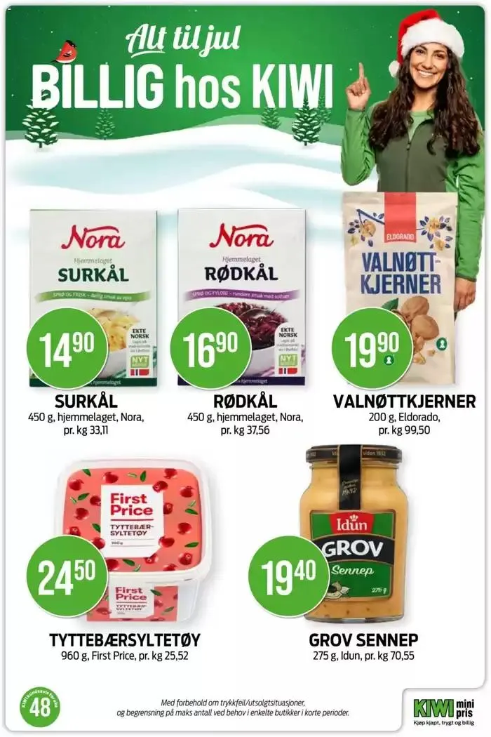 Kiwi Kundeavis fra 25. november til 1. desember 2024 - kundeavisside 16