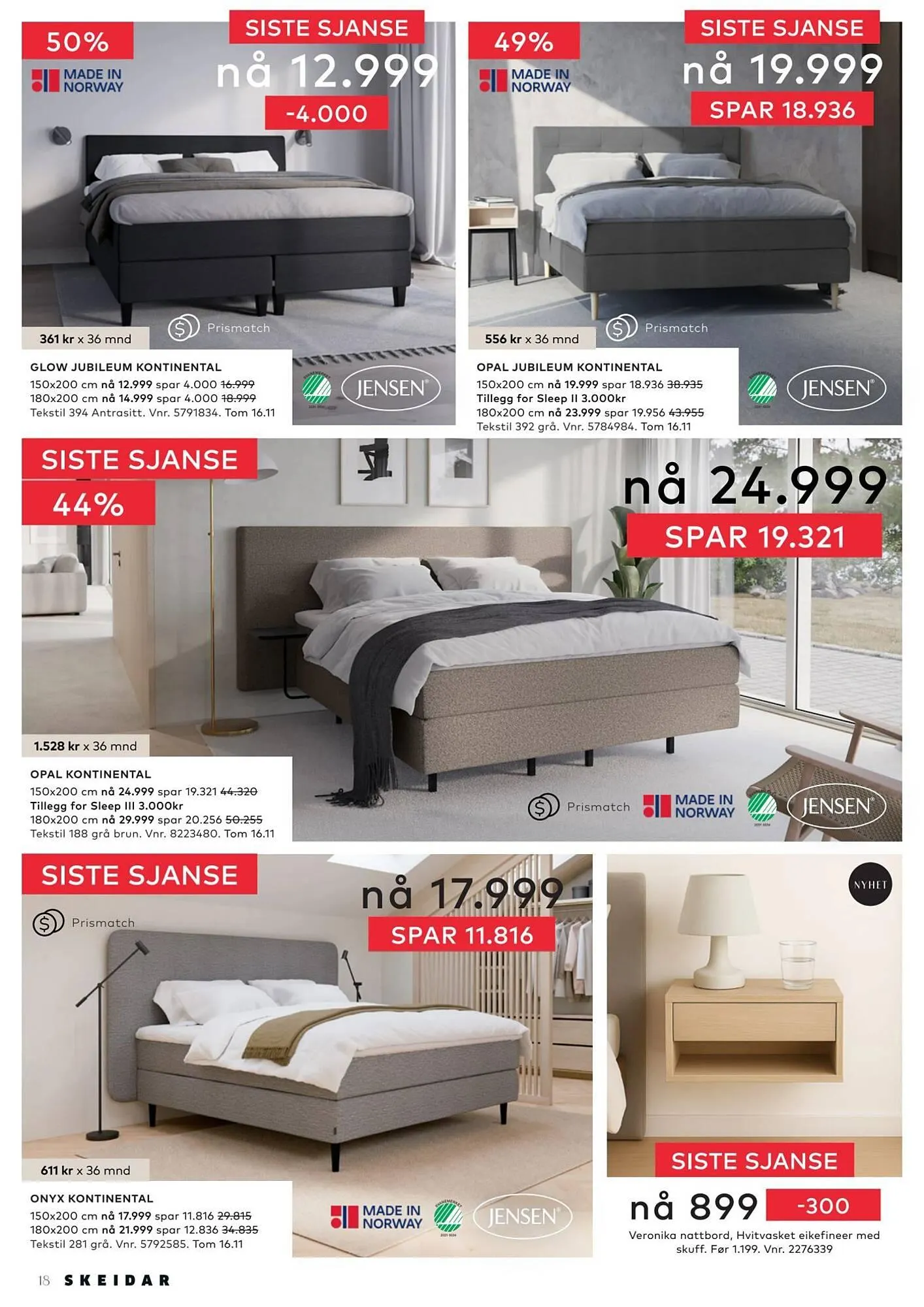 Skeidar kundeavis fra 10. november til 16. november 2025 - kundeavisside 18