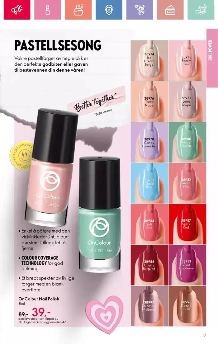 ORIFLAME Kundeavis fra 28. januar til 11. februar 2025 - kundeavisside 17