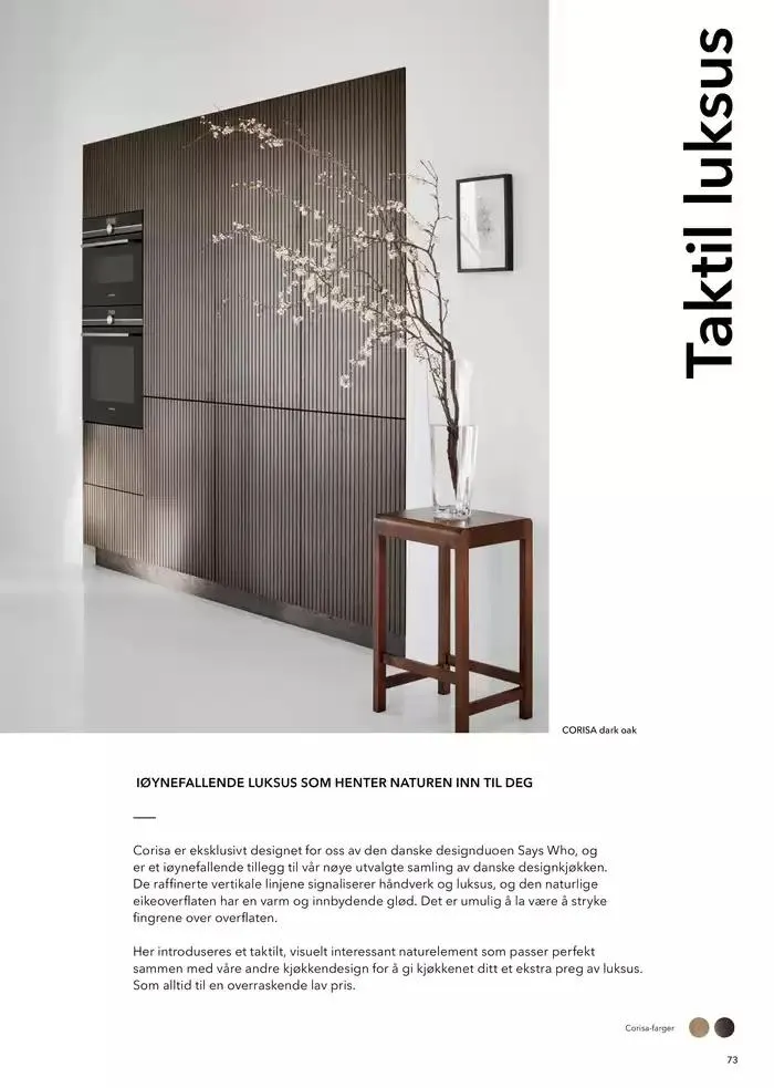 kvik kjøkken Lookbook. fra 5. mars til 19. mars 2025 - kundeavisside 73