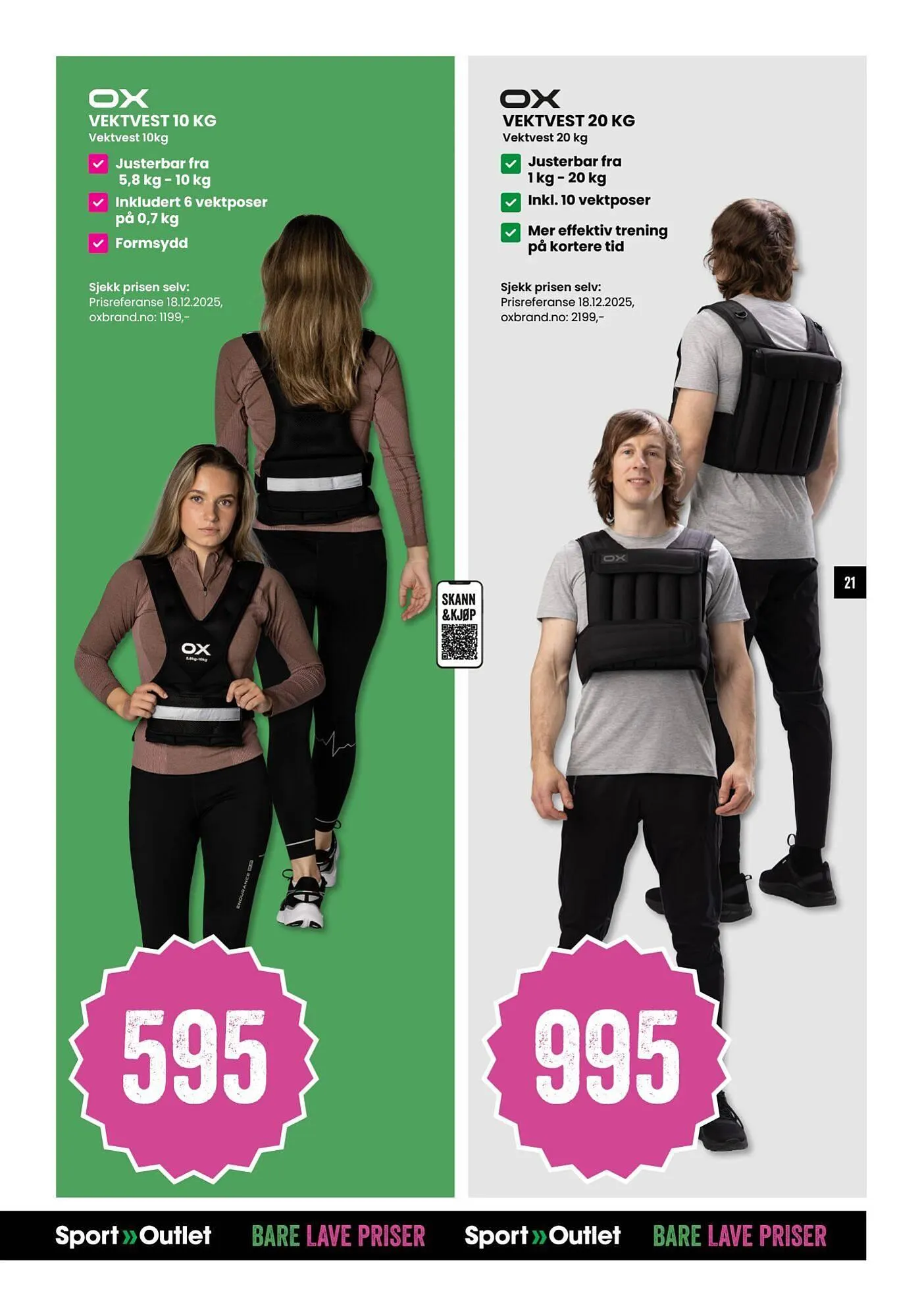 Sport Outlet kundeavis fra 14. januar til 2. februar 2026 - kundeavisside 21