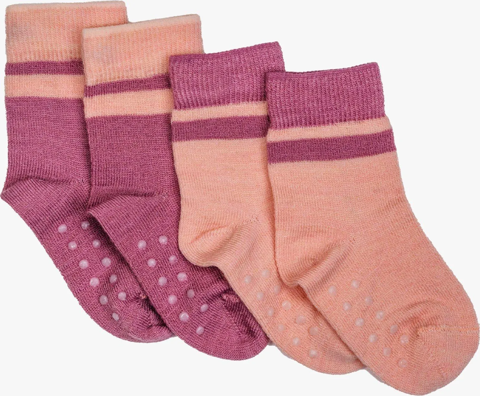 Bamle 2pk antiskli ull/bambus sokker