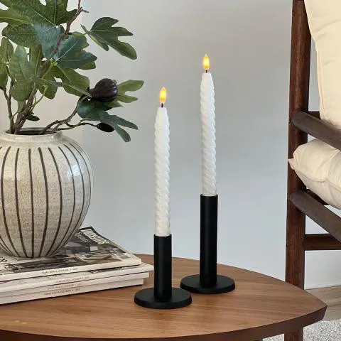 Kronelysestake Sort 15,5cm