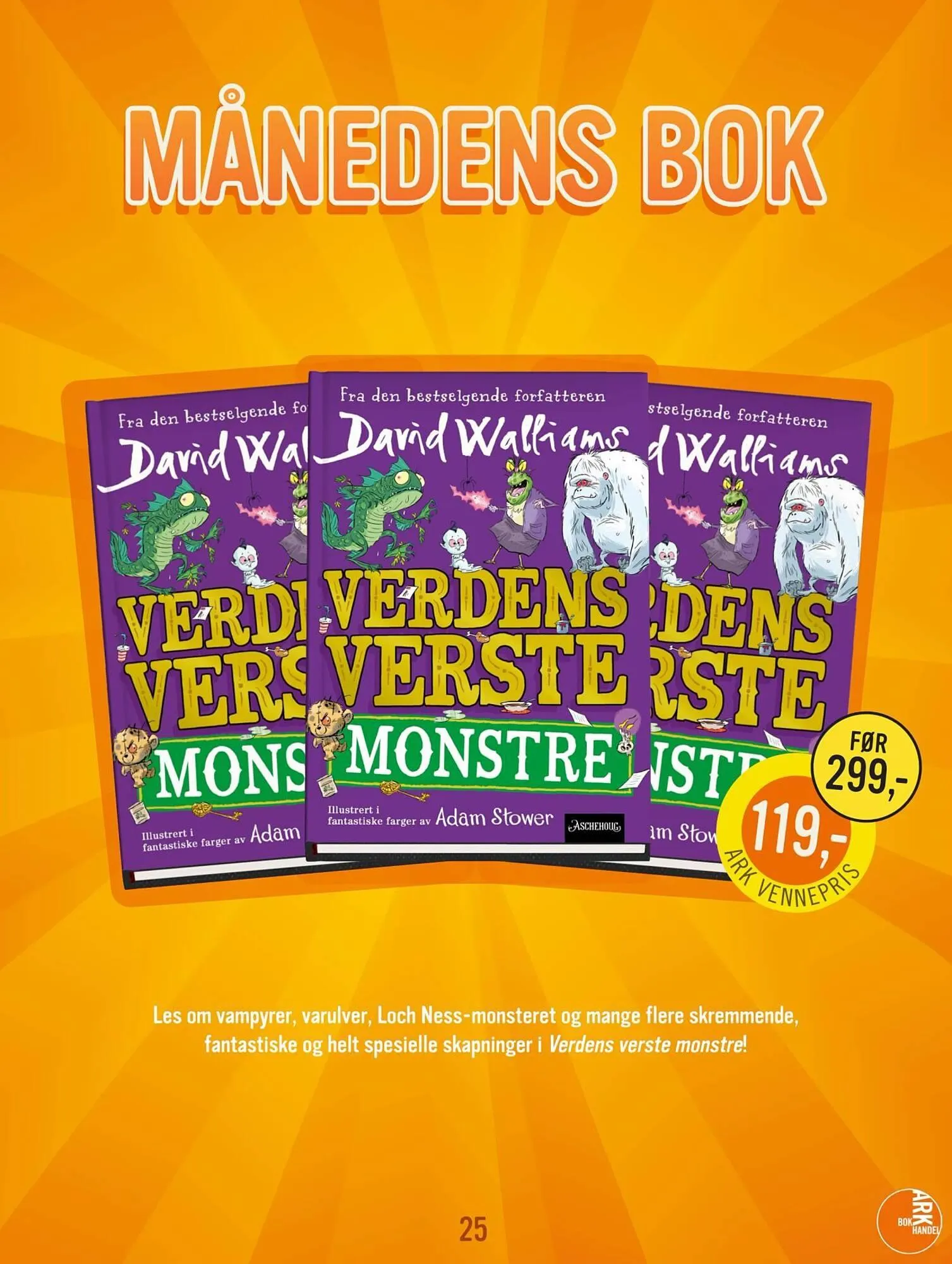 Ark Bokhandel kundeavis fra 1. oktober til 31. oktober 2025 - kundeavisside 25