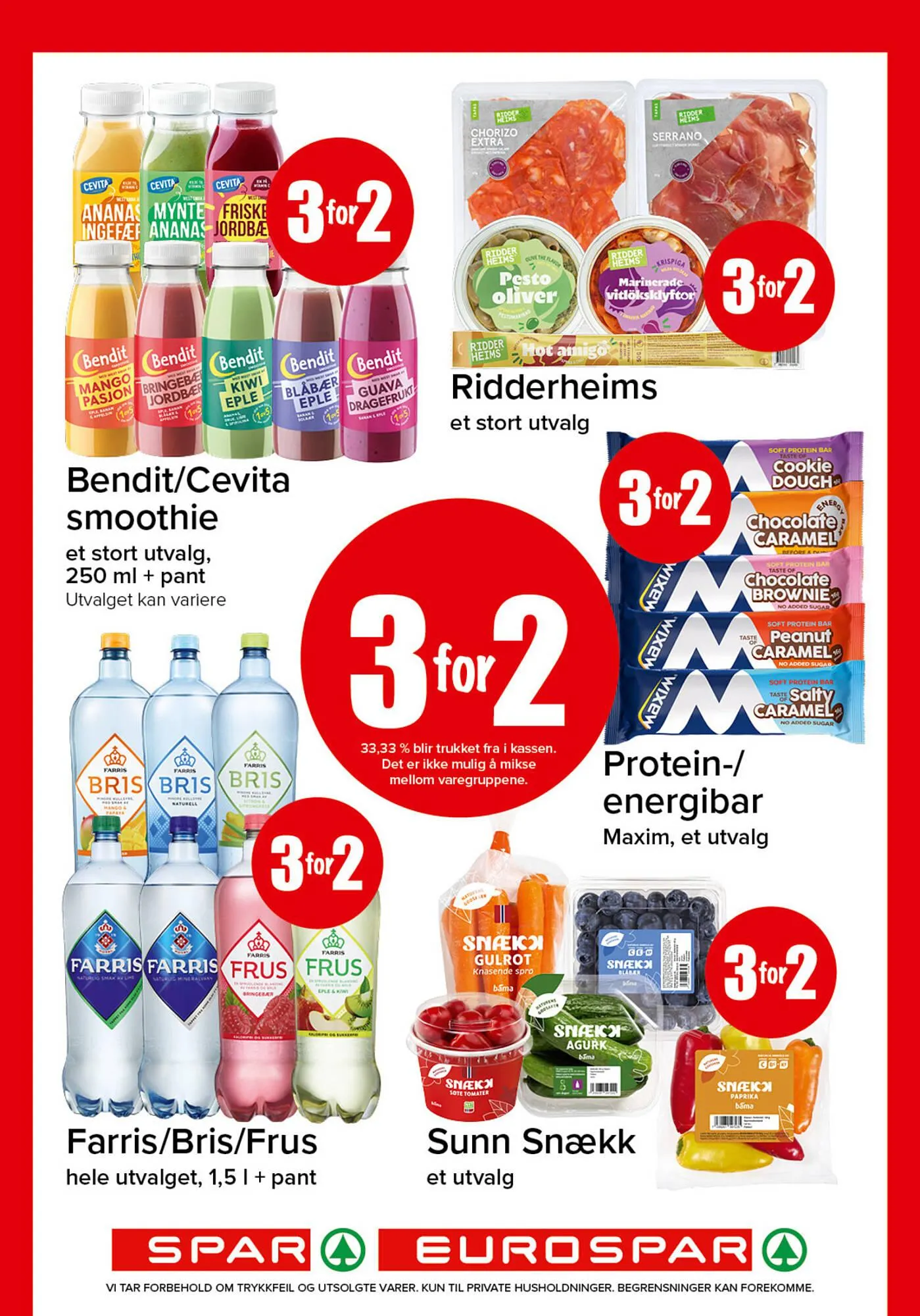 Eurospar kundeavis fra 19. januar til 25. januar 2026 - kundeavisside 12