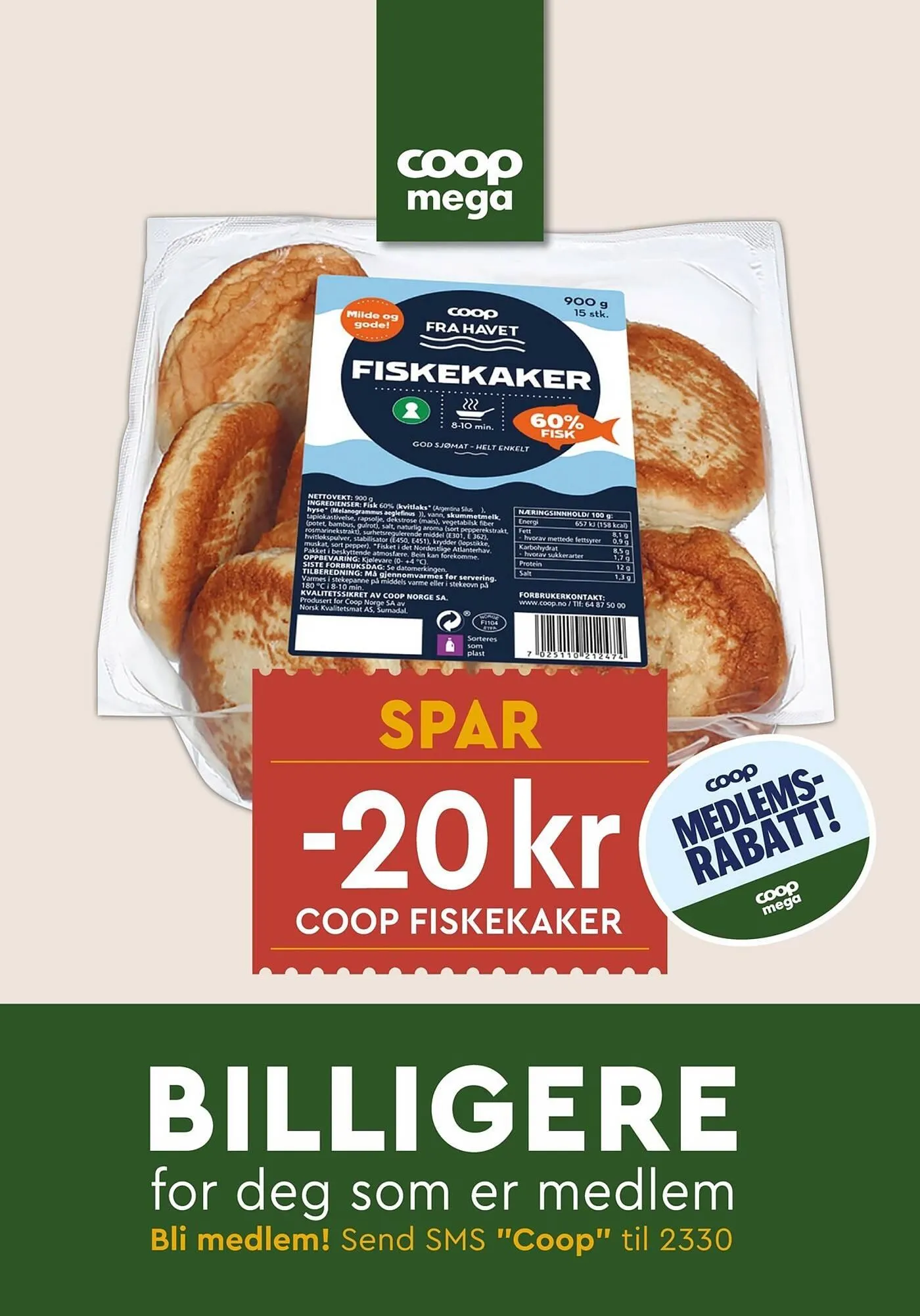 Coop Mega kundeavis fra 1. desember til 7. desember 2025 - kundeavisside 22