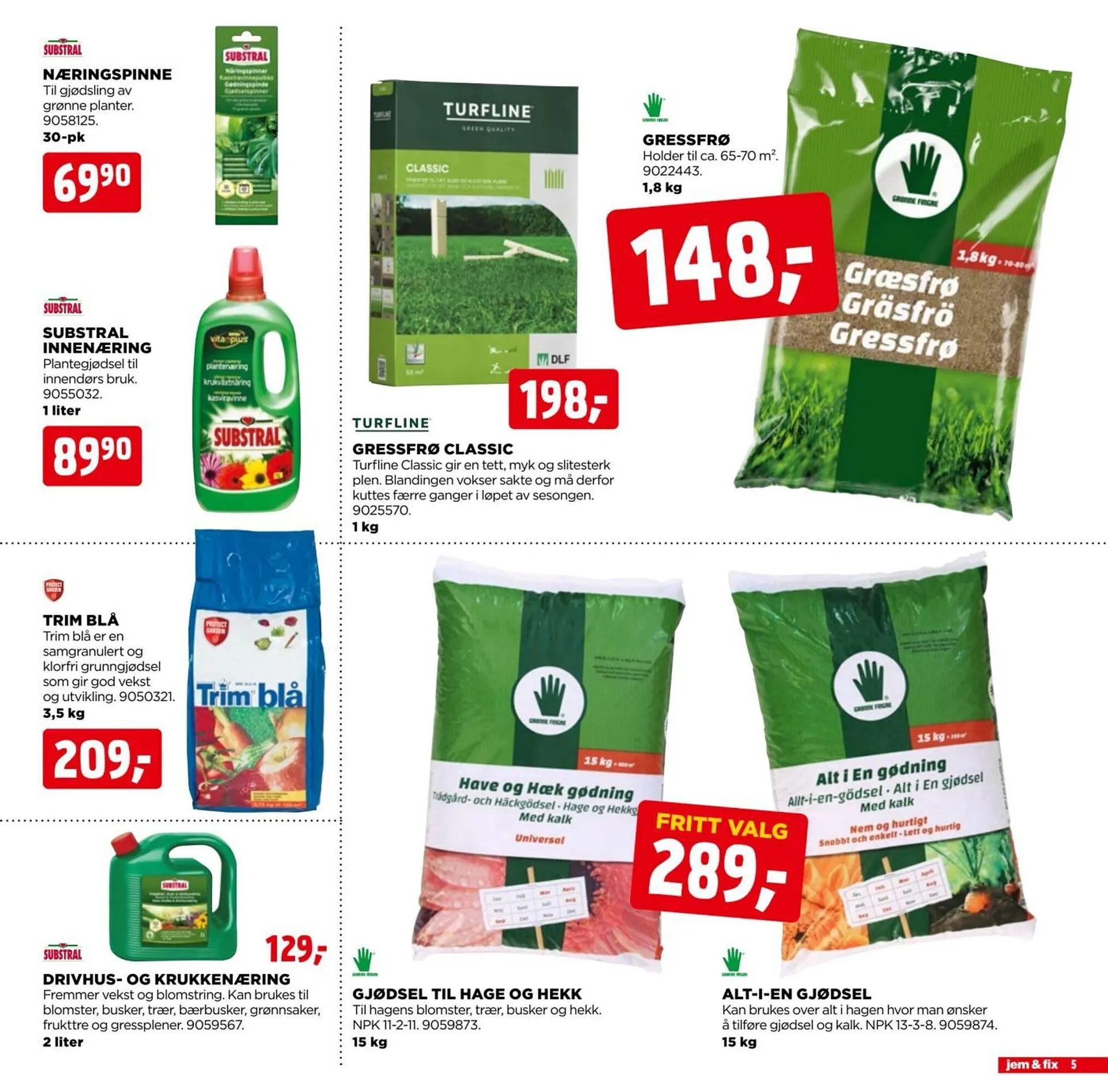 Jem & fix kundeavis fra 5. april til 12. april 2026 - kundeavisside 5