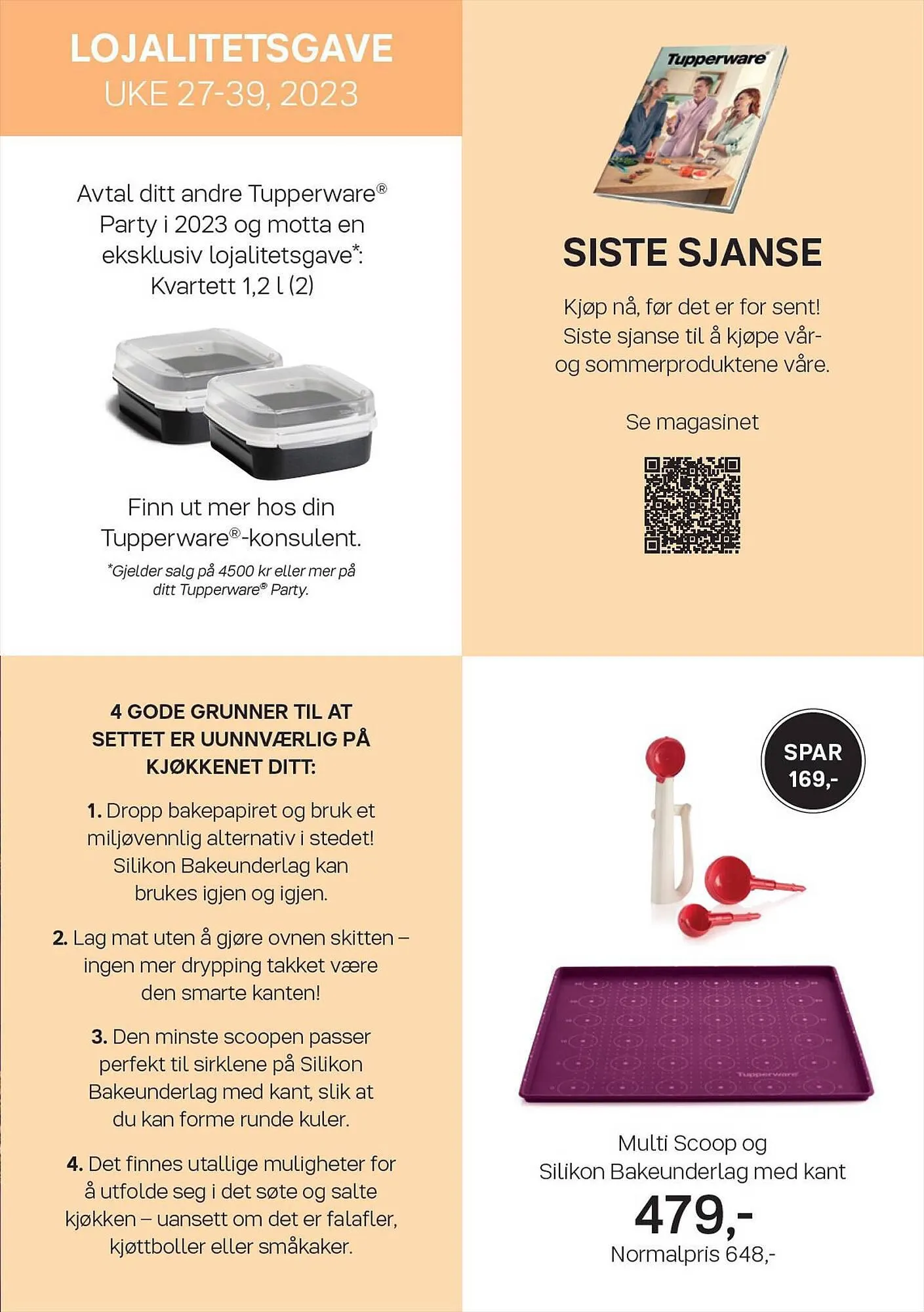 Tupperware Kundeavis fra 6. august til 2. september 2023 - kundeavisside 9