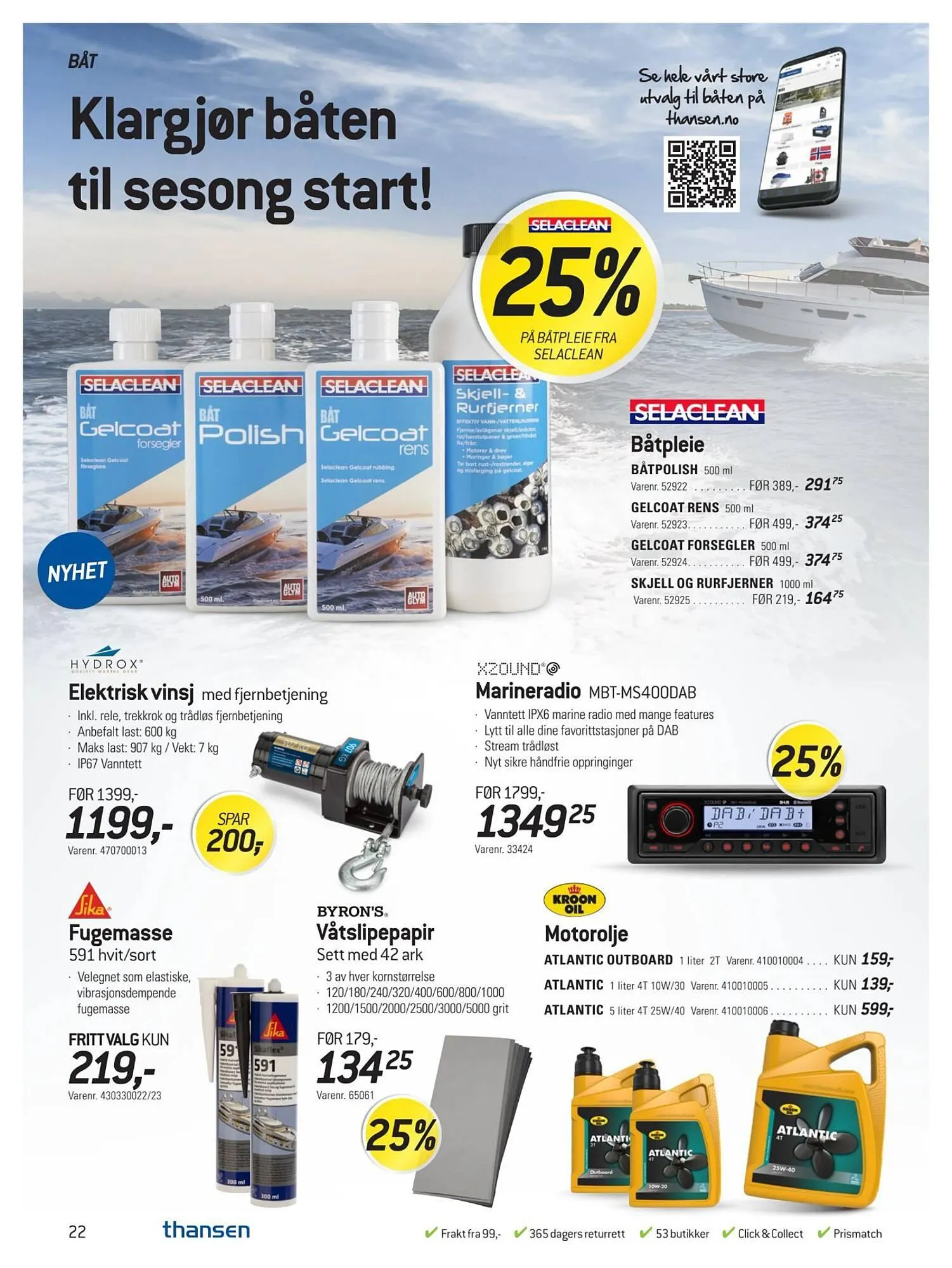 Thansen kundeavis fra 20. mars til 23. april 2026 - kundeavisside 22