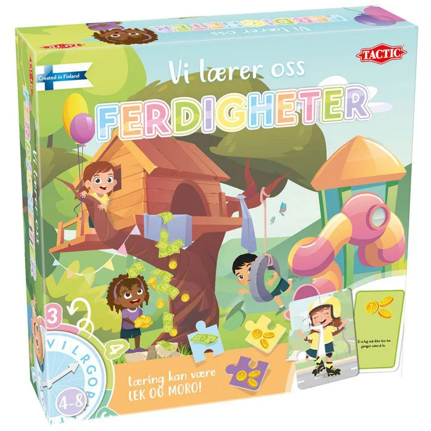 Vi lærer oss ferdigheter