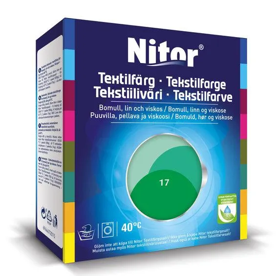 Nitor Tekstilfarge Lime