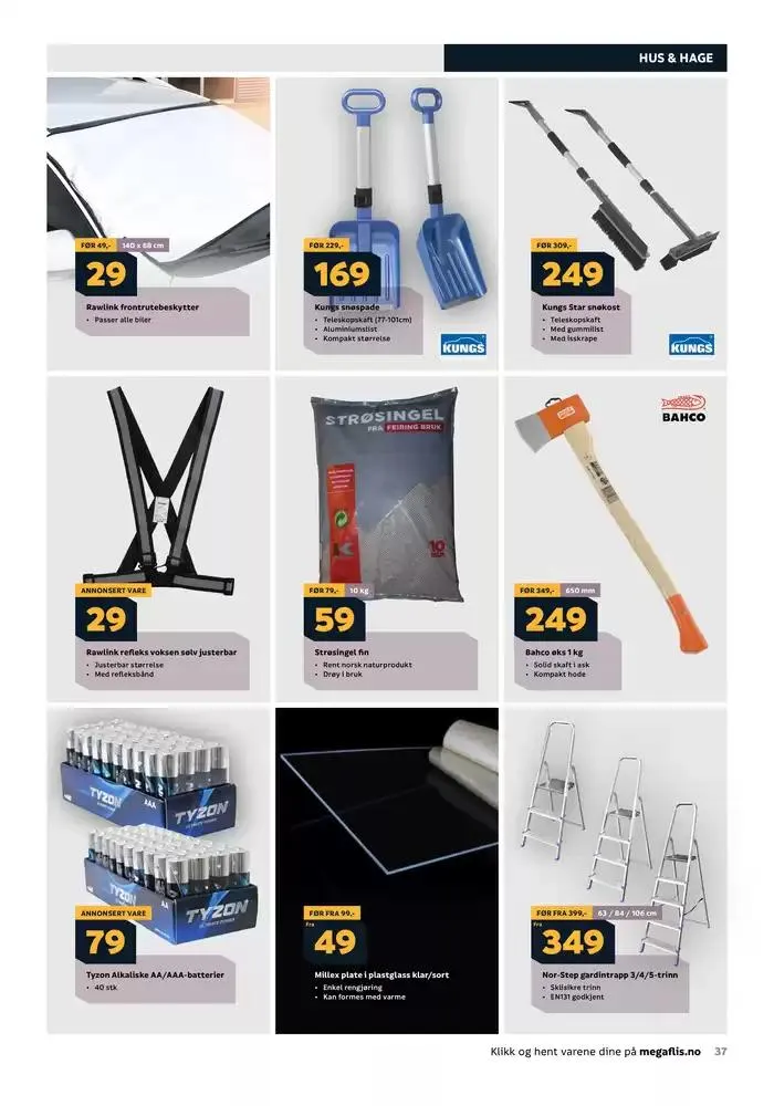 Megaflis Kundeavis fra 29. januar til 12. februar 2025 - kundeavisside 37