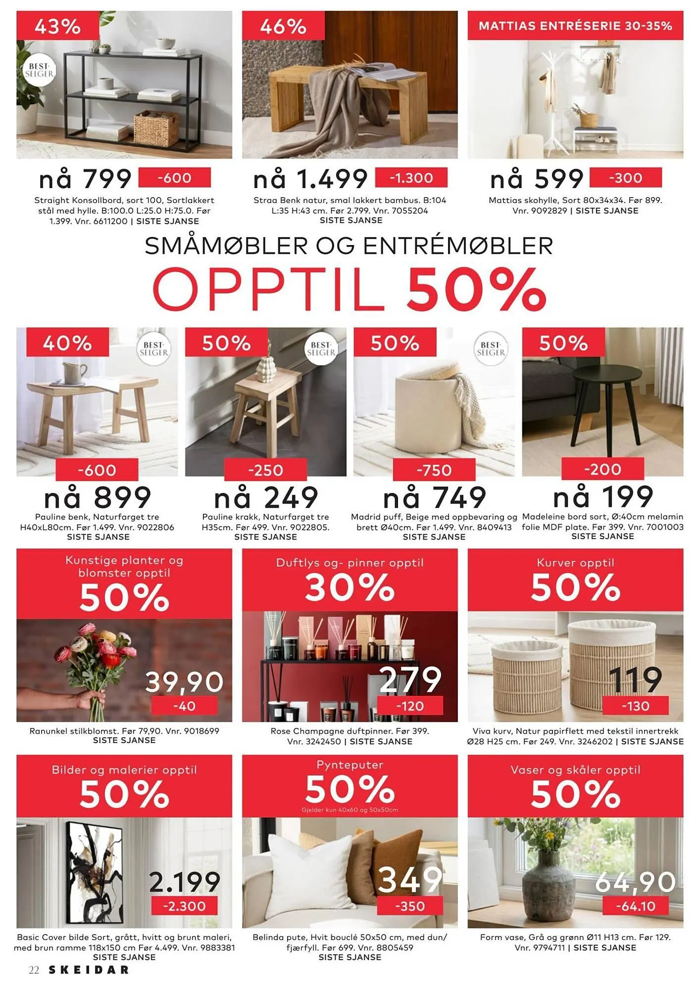 Skeidar kundeavis fra 30. januar til 12. februar 2026 - kundeavisside 22