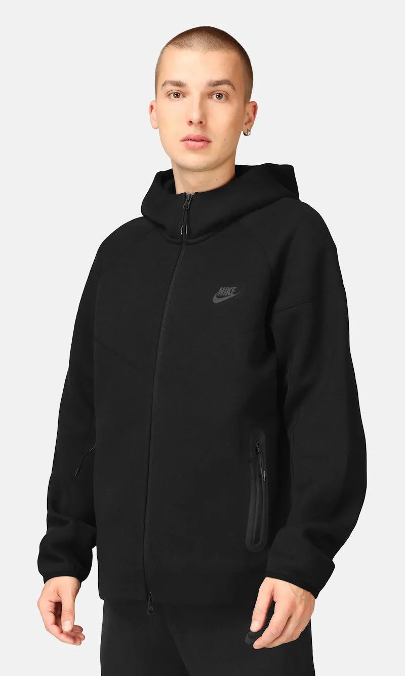 Tech fleece zip-hettegenser