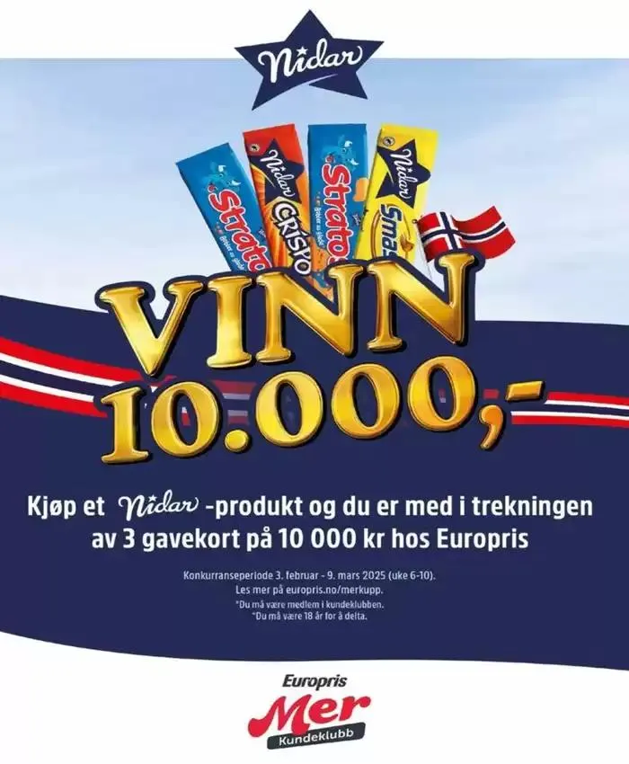Europris DM 6-25 MYBRING fra 4. februar til 18. februar 2025 - kundeavisside 12