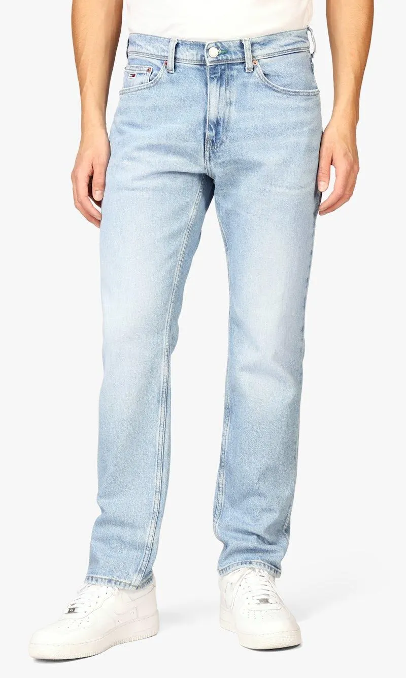 Ethan Relaxed Straight Lys Blå Jeans