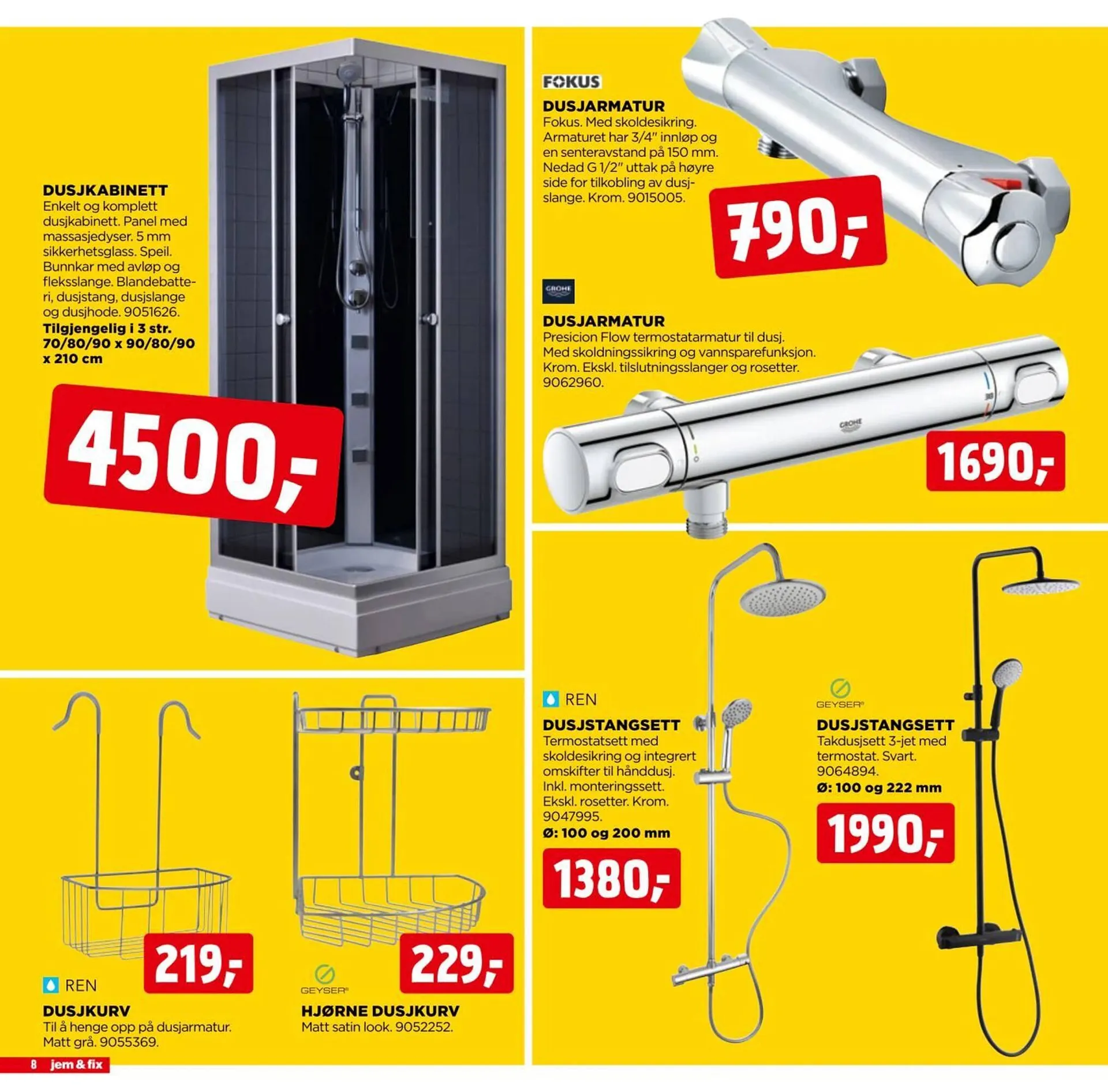 Jem & fix kundeavis fra 15. mars til 22. mars 2026 - kundeavisside 8
