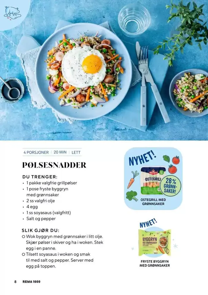 Topptilbud for alle kunder fra 2. mars til 30. mars 2025 - kundeavisside 8