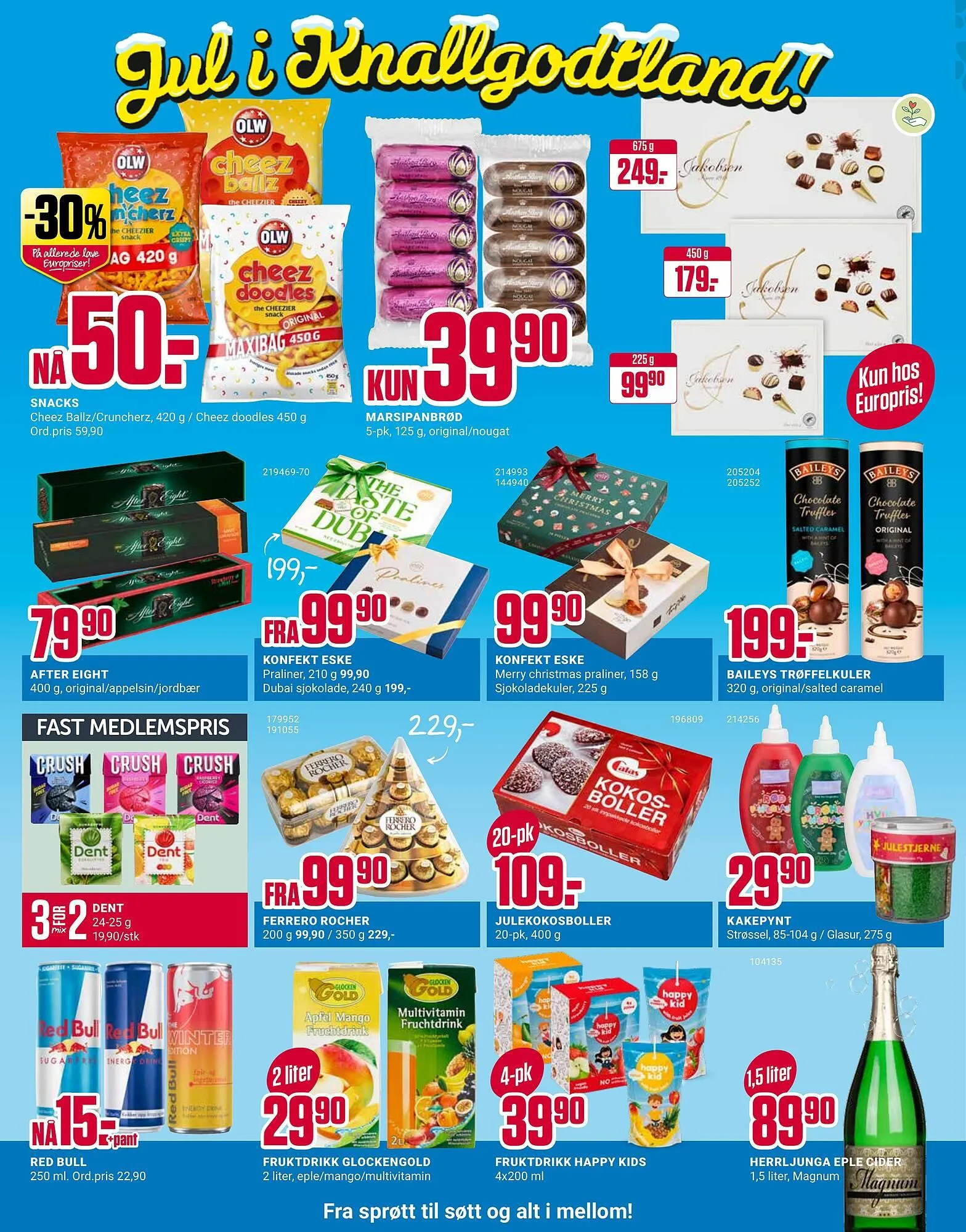 Europris fra 3. november til 8. november 2025 - kundeavisside 2