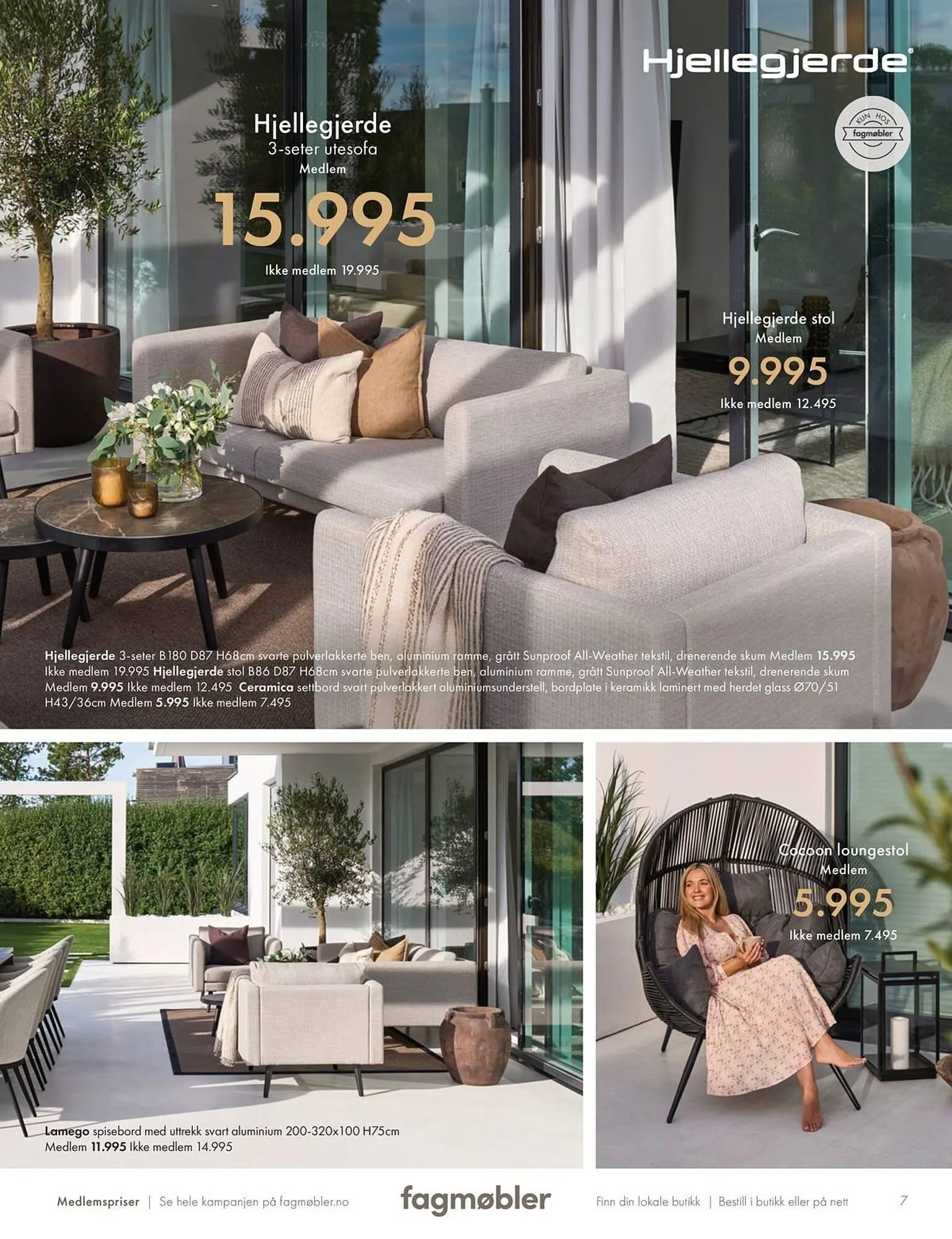Fagmøbler kundeavis fra 1. mars til 14. mars 2026 - kundeavisside 7
