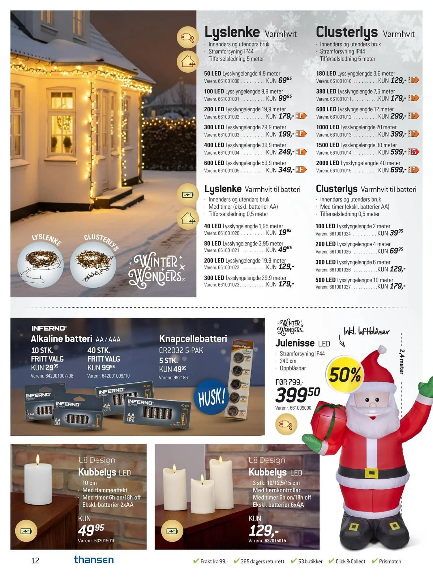 Thansen kundeavis fra 3. desember til 2. januar 2026 - kundeavisside 12