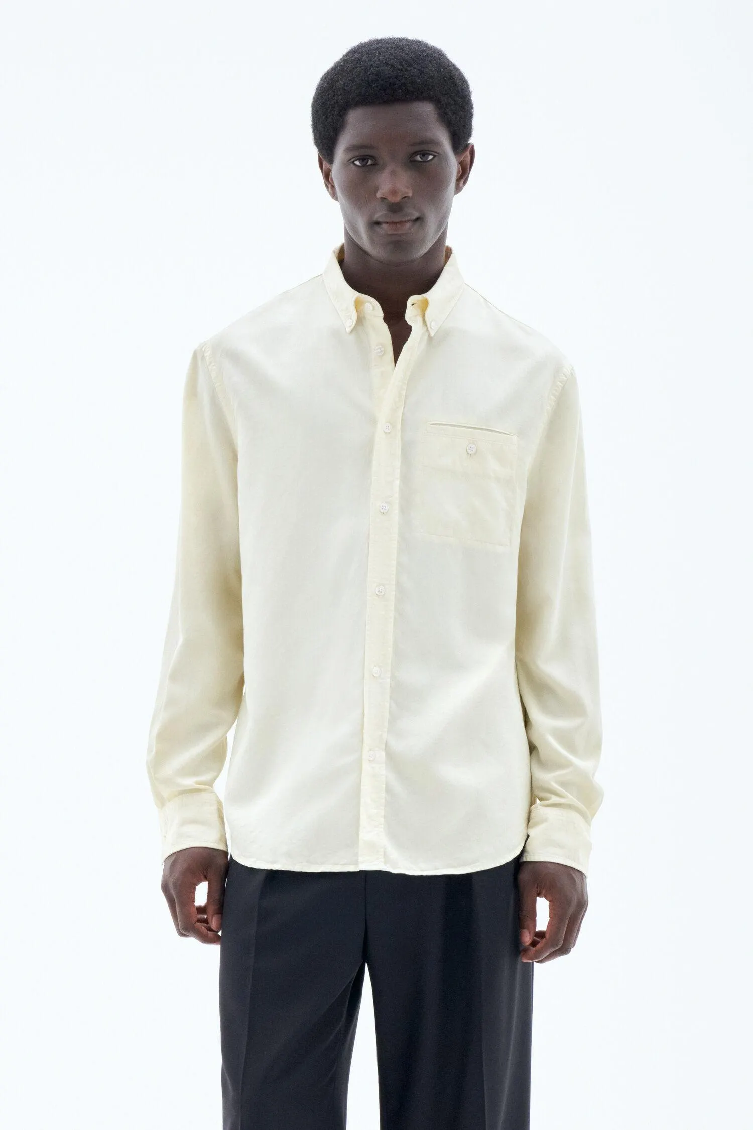 Zachary Shirt Soft Yellow