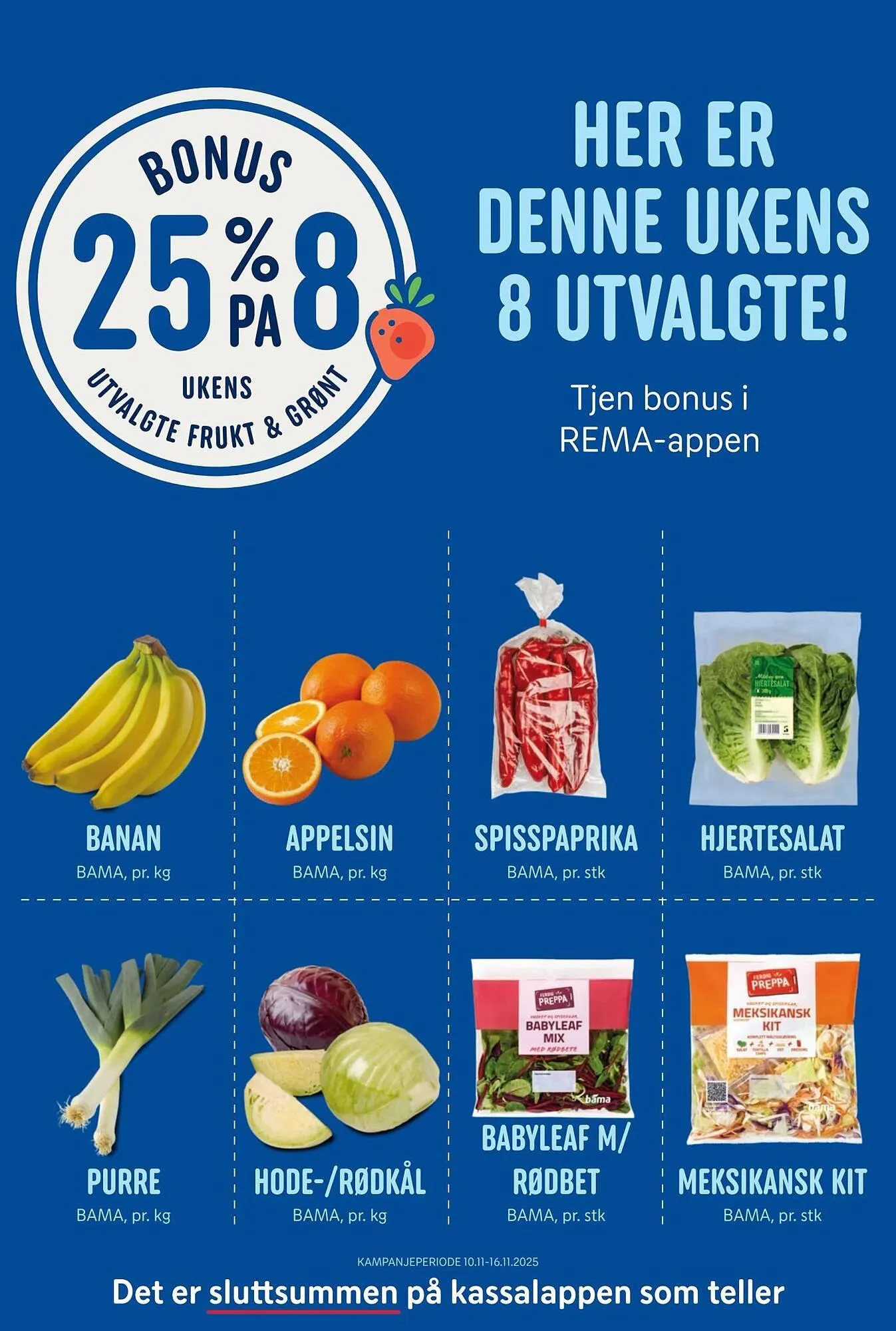 Rema 1000 kundeavis fra 10. november til 15. november 2025 - kundeavisside 11