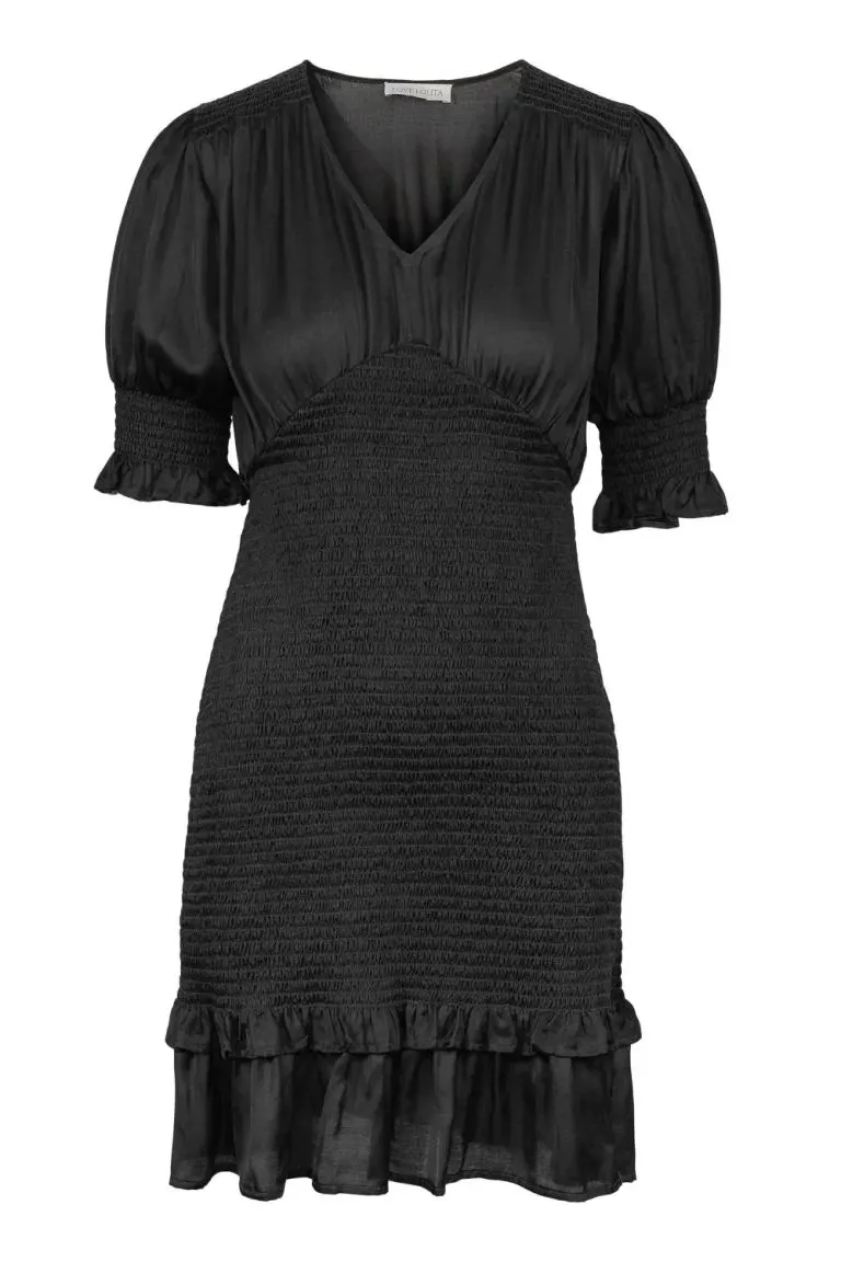 Lorena Dress – Sort