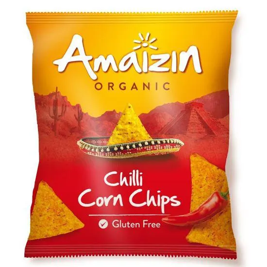 Amaizin tortillachips m/chili 75 g