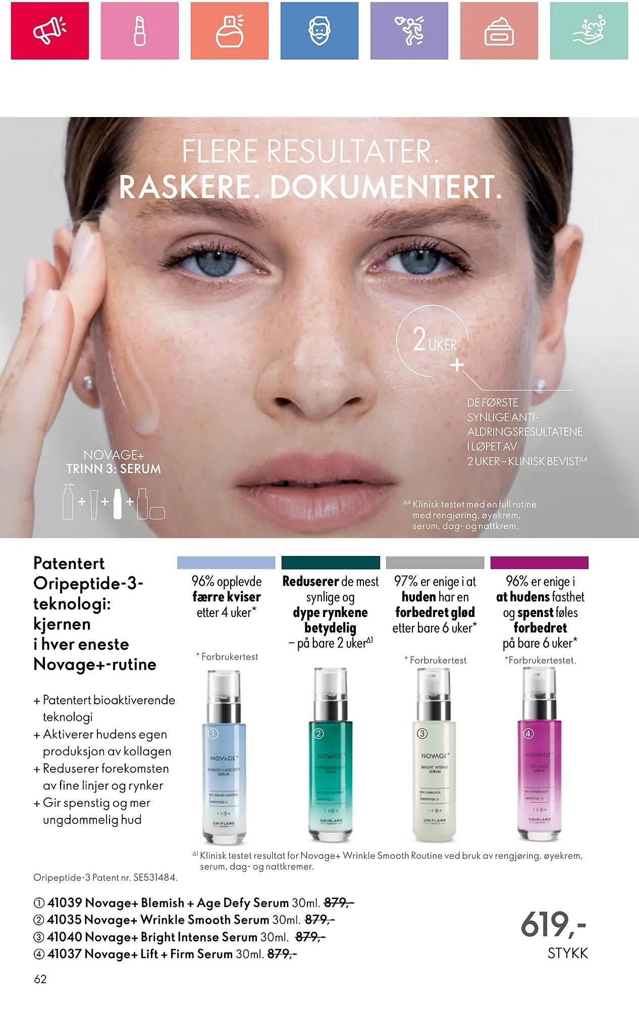 Oriflame Kundeavis fra 5. januar til 25. januar 2025 - kundeavisside 62