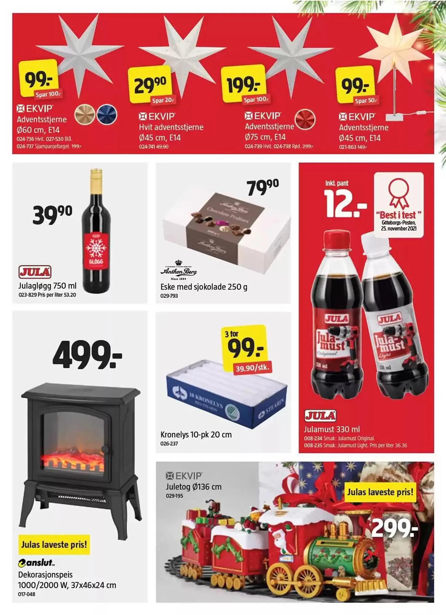 Jula Kundeavis fra 29. november til 2. desember 2024 - kundeavisside 10