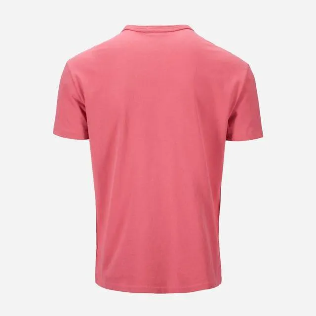 Classic Fit Jersey Crewneck T-Shirt - Pale Red