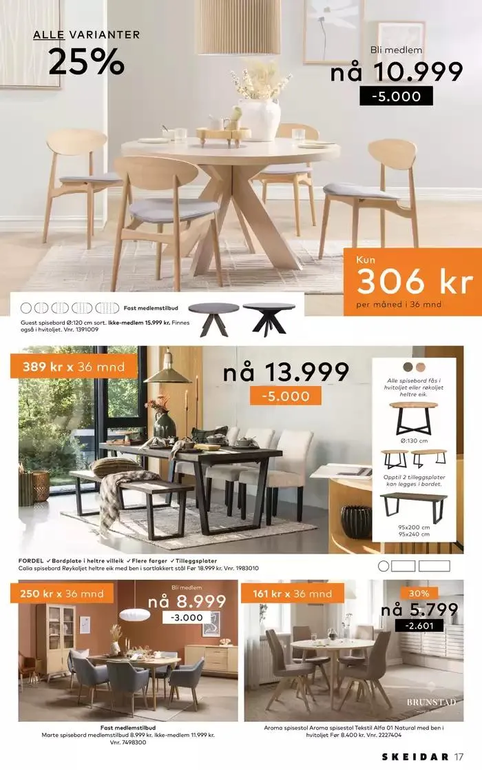 Skeidar Kundeavis fra 28. februar til 14. mars 2025 - kundeavisside 17