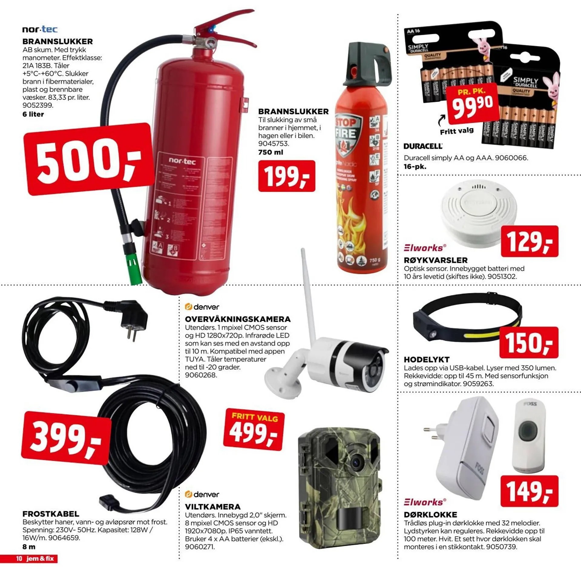 Jem & fix kundeavis fra 1. januar til 11. januar 2026 - kundeavisside 10