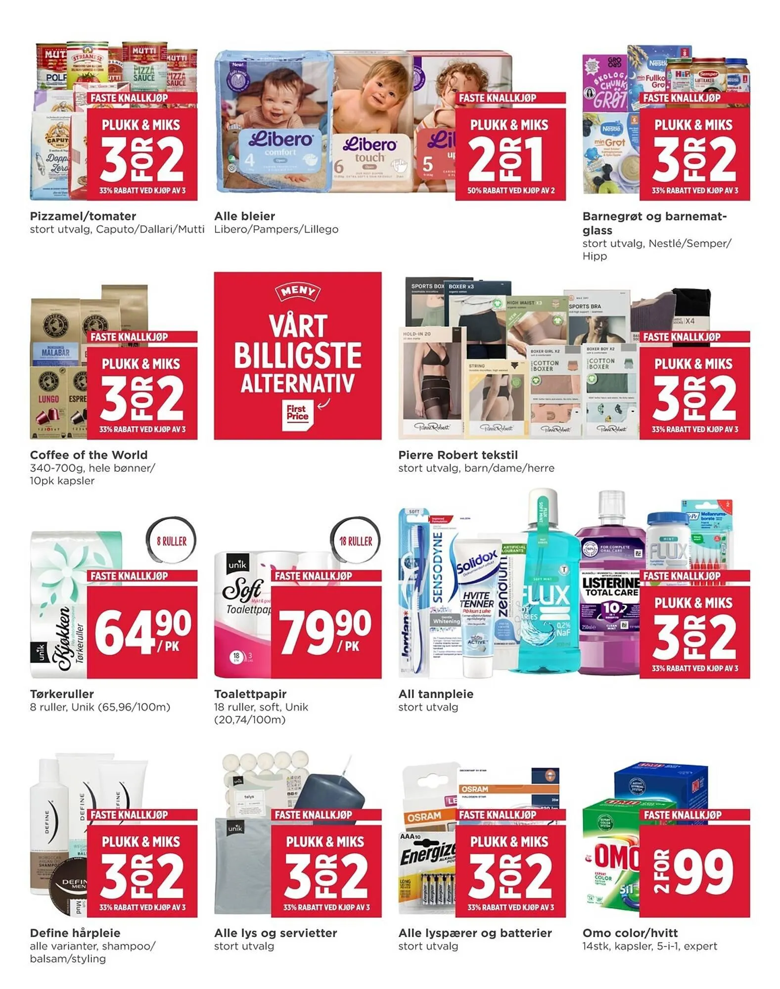 Meny kundeavis fra 12. januar til 17. januar 2026 - kundeavisside 13