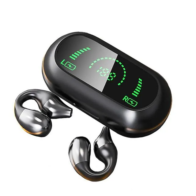 S03 TWS True auriculares inalámbricos Auriculares de Gancho Bluetooth 5.2 Estéreo Sonido envolvente Carga rápida para Apple Samsung Huawei Xiaomi MI Yoga Aptitud física Entrenamiento de gimnasio